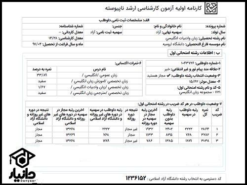 نحوه دریافت نتایج اولیه کنکور کارشناسی ارشد ۱۴۰۳